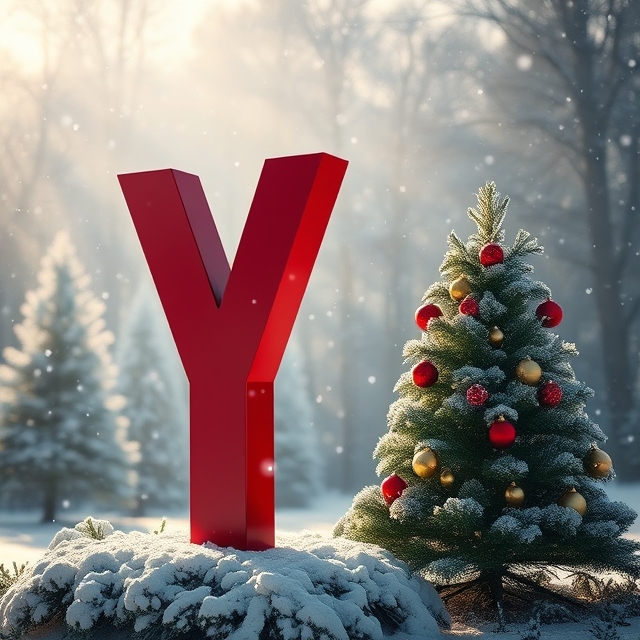 Christmas tree 2 — letter Y