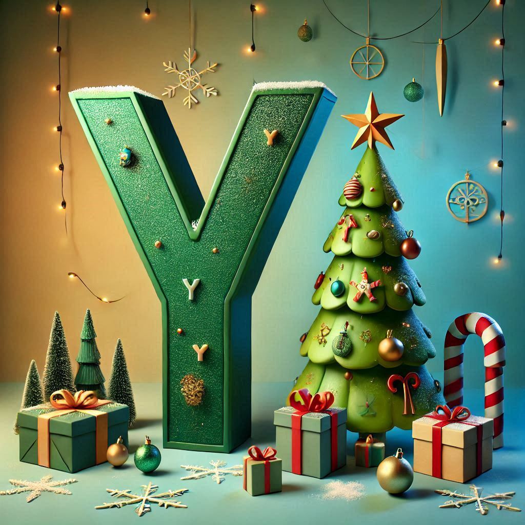 Christmas tree 3 — letter Y