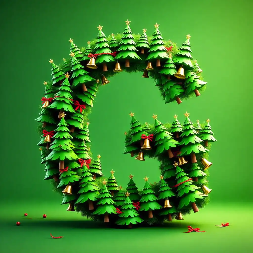 Christmas tree 4 — letter G