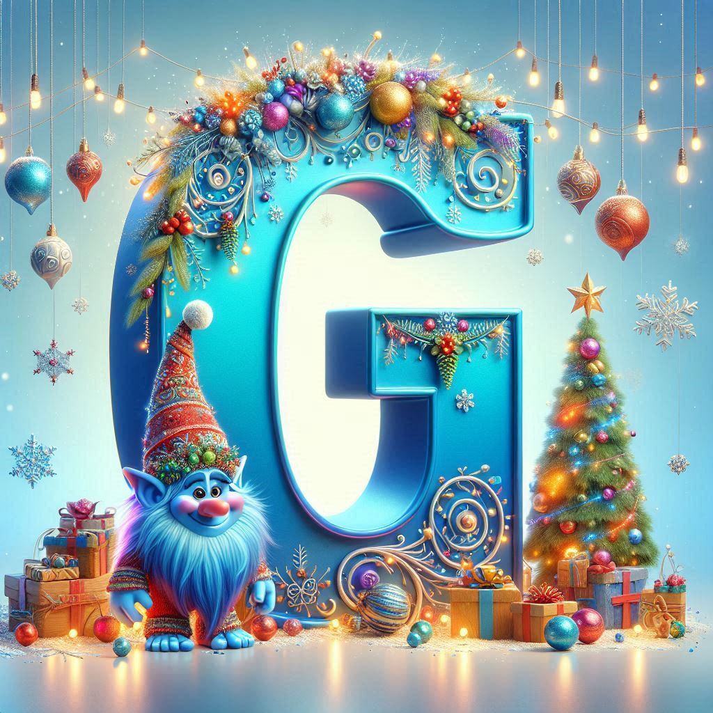 Christmas Troll — letter G