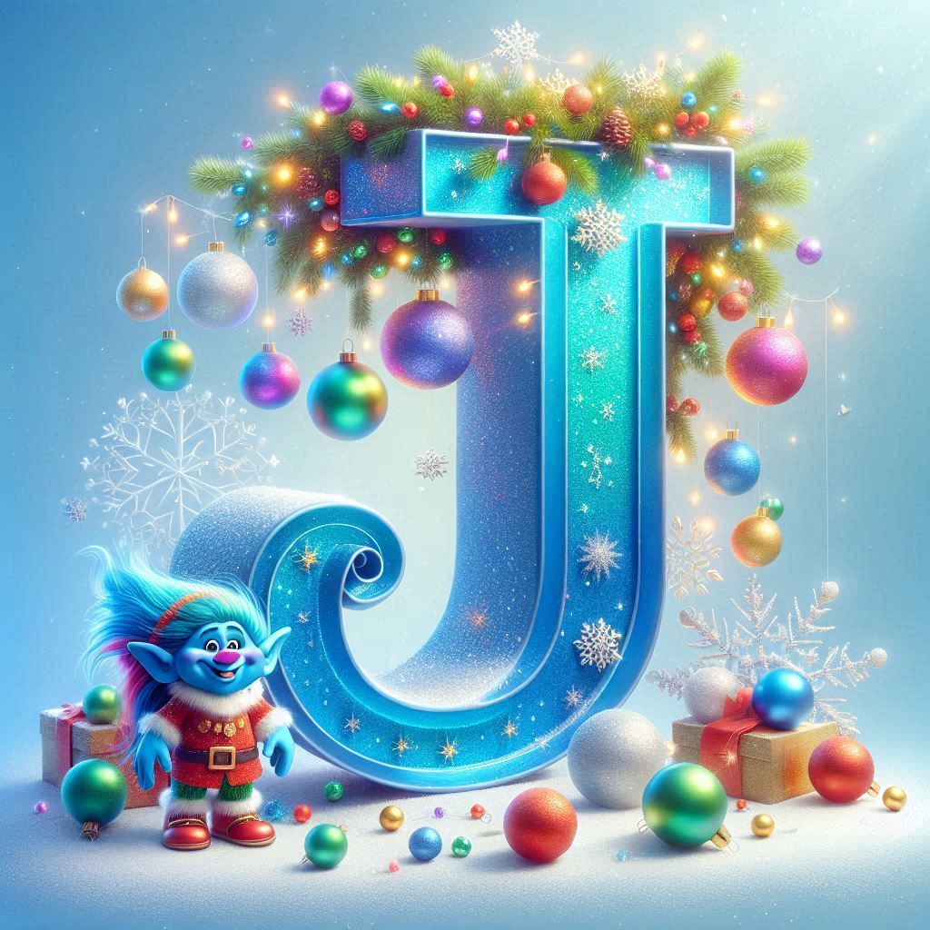 Christmas Troll — letter J