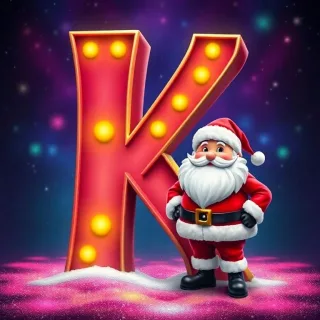 Christmas — letter K
