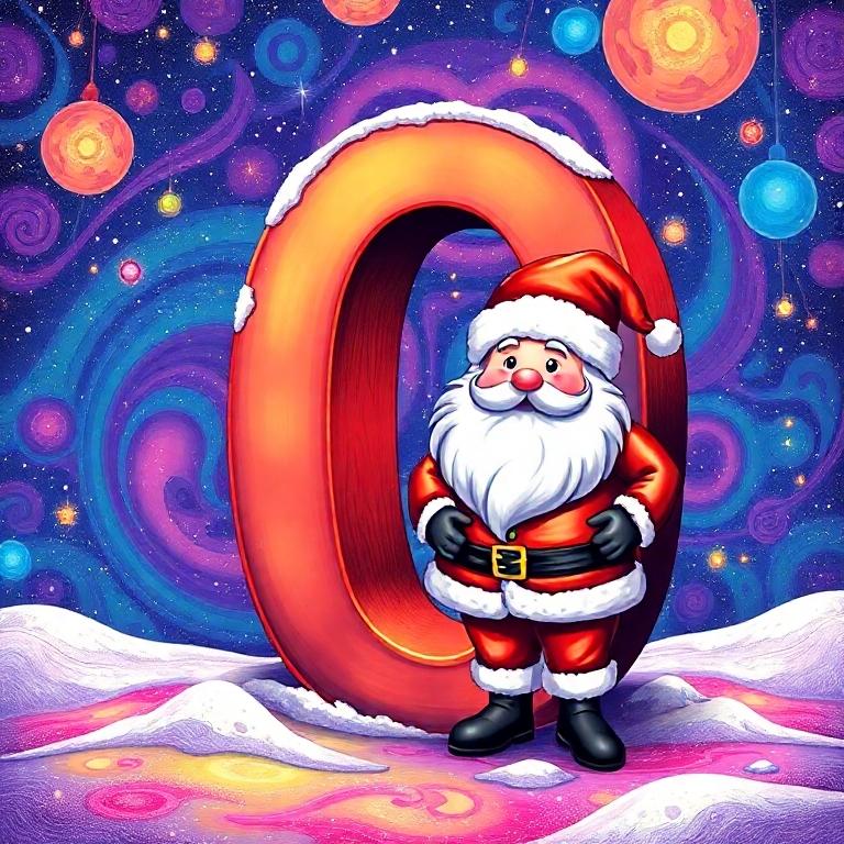 Christmas — letter O