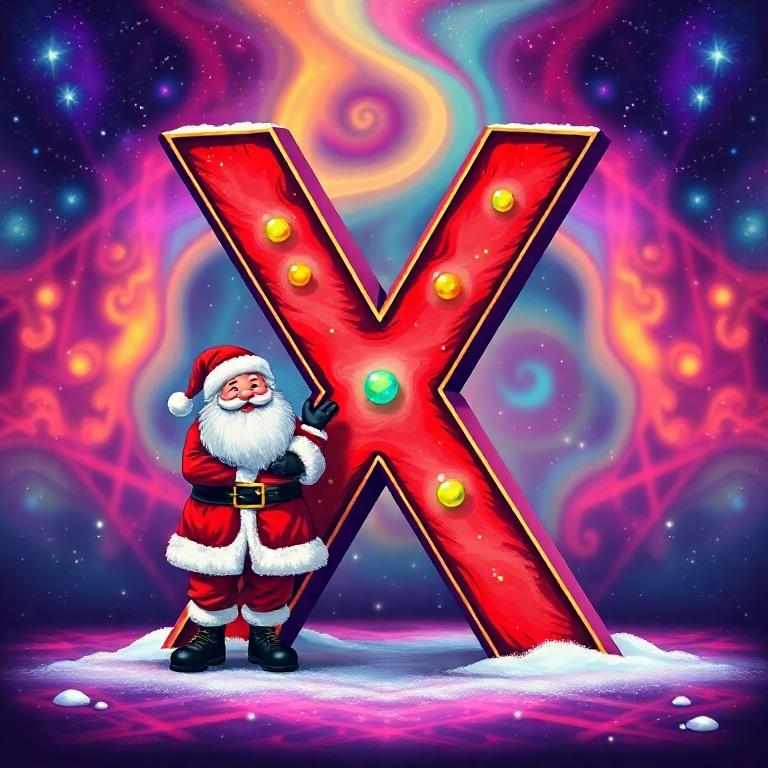 Christmas — letter X