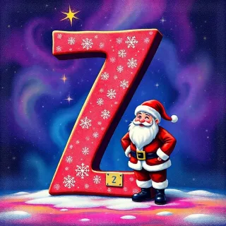 Christmas — letter Z