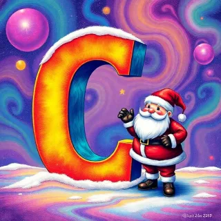 Christmas — letter C
