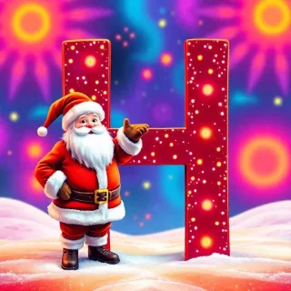 Christmas — letter H
