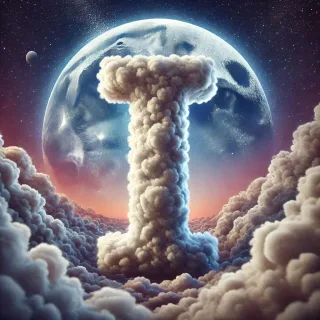 Clouds — letter I