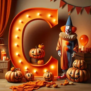 Clown 2 — letter C