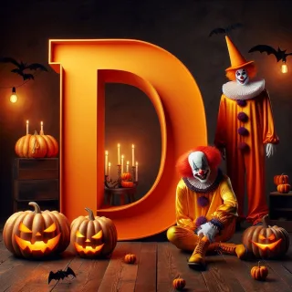 Clown 2 — letter D