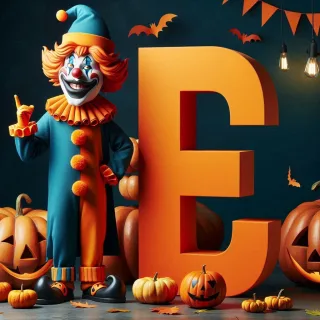 Clown 2 — letter E