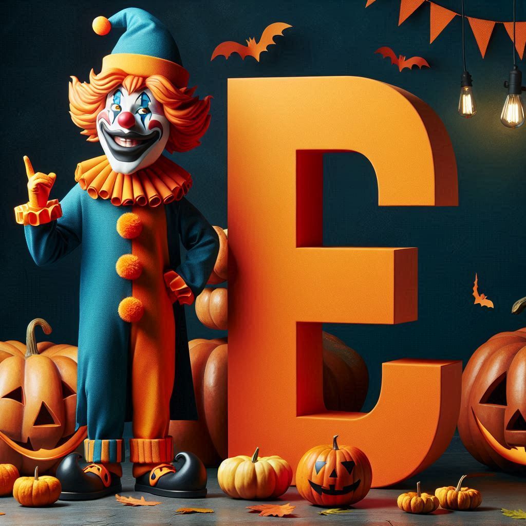 Clown 2 — letter E