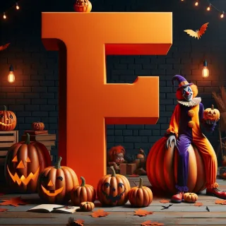 Clown 2 — letter F
