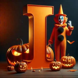 Clown 2 — letter I