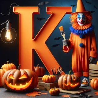 Clown 2 — letter K