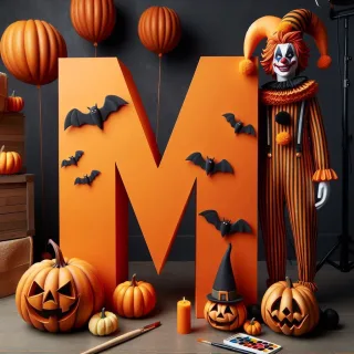 Clown 2 — letter M
