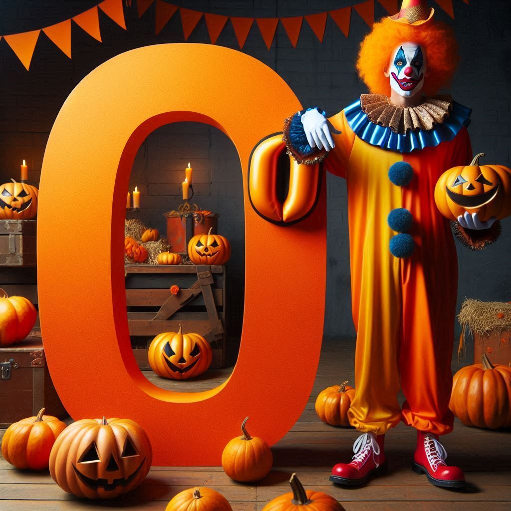 Clown 2 — letter O