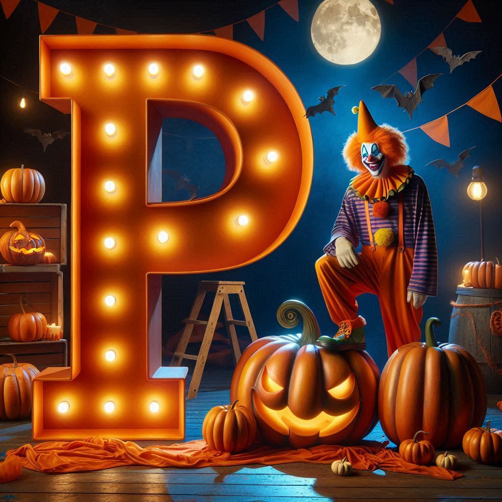 Clown 2 — letter P