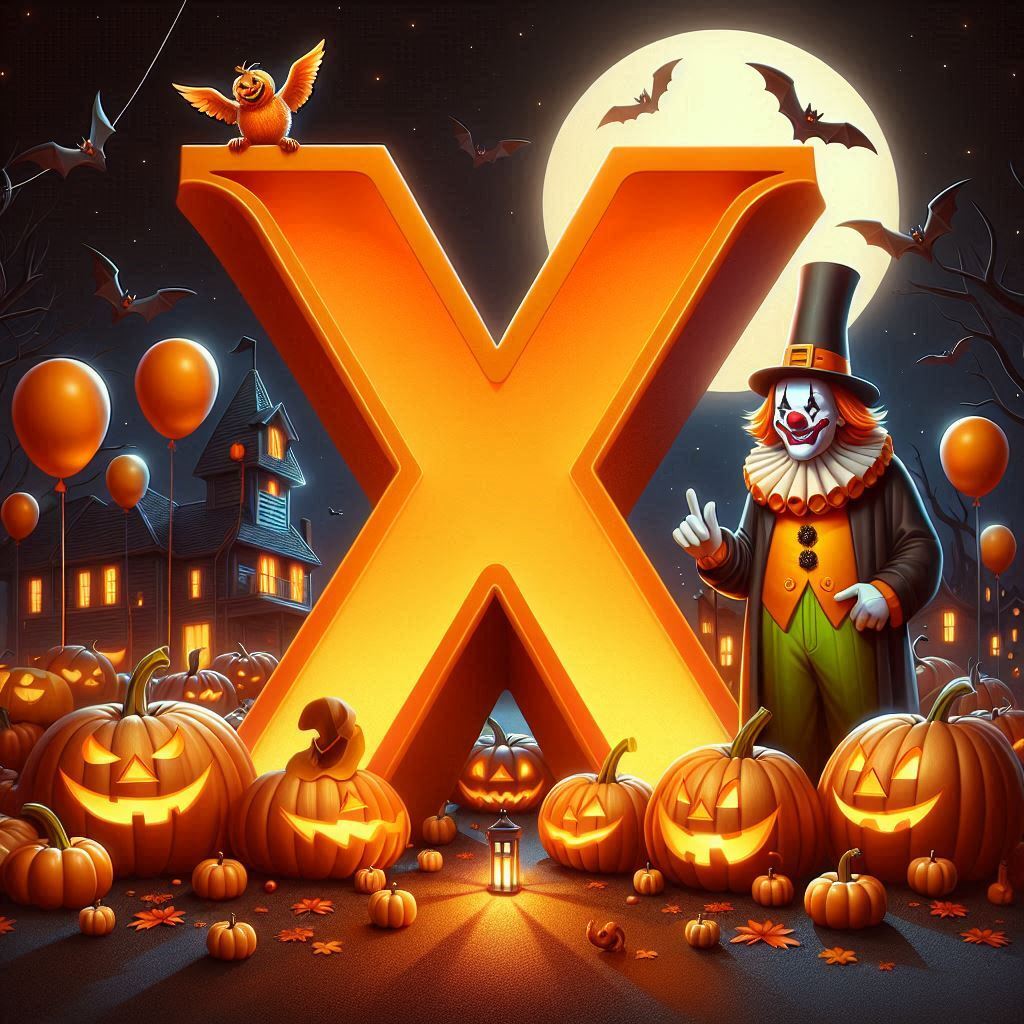 Clown 2 — letter X