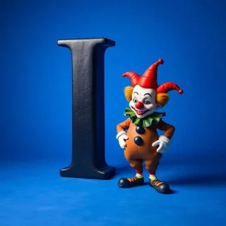 Clown — letter I