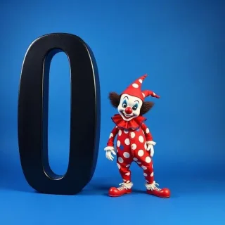 Clown — letter O