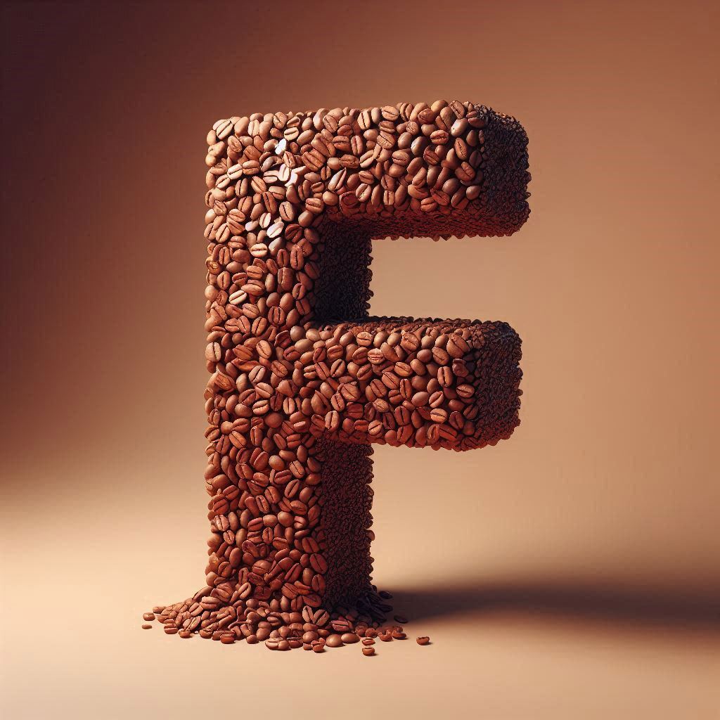 Coffee — letter F