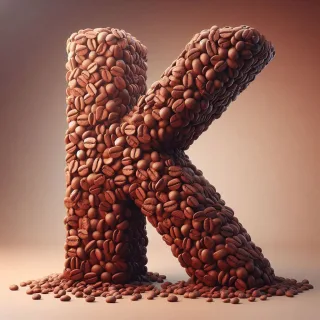 Coffee — letter K