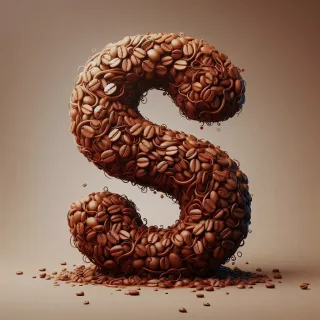 Coffee — letter S