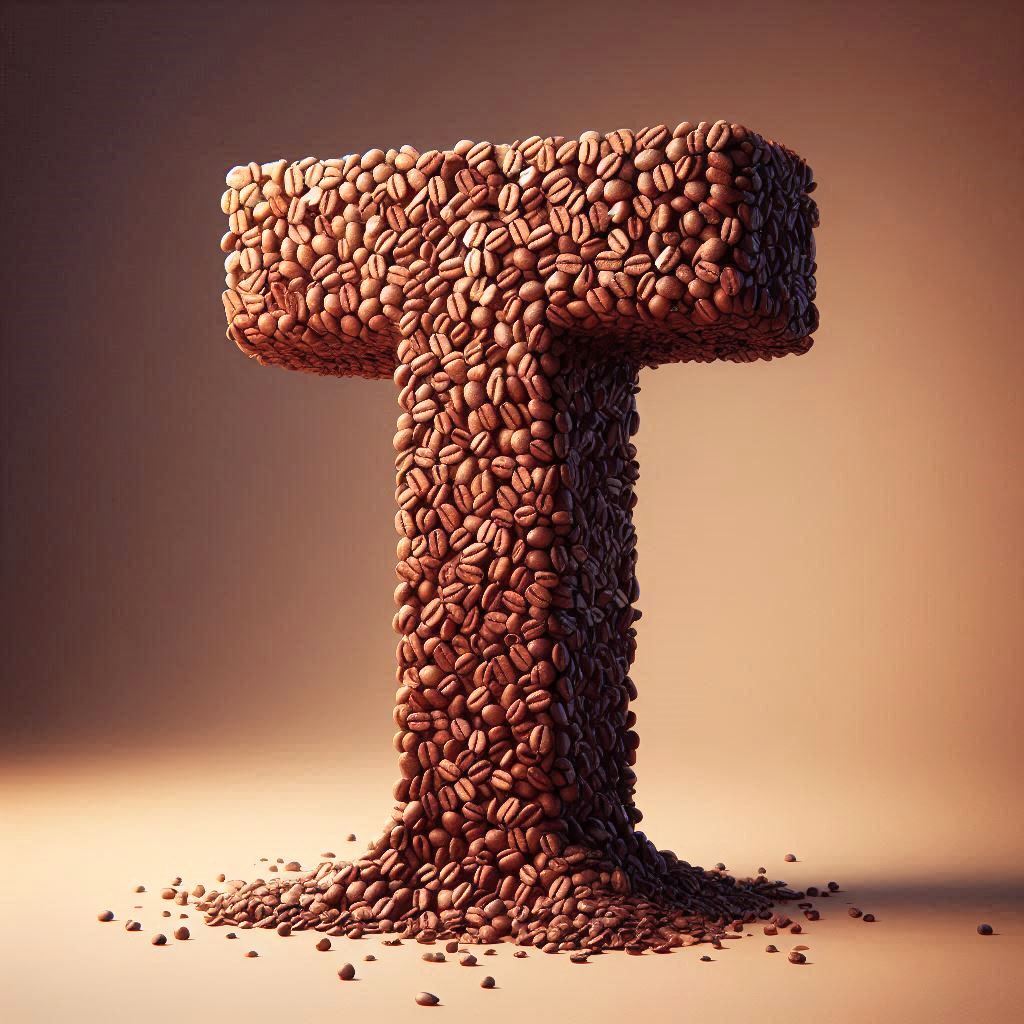 Coffee — letter T
