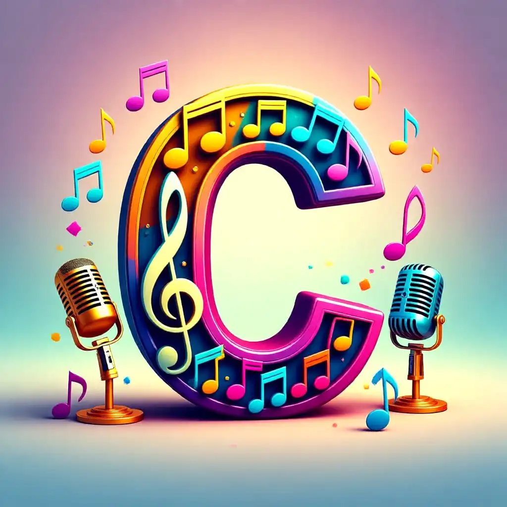 Colored microphones — letter C
