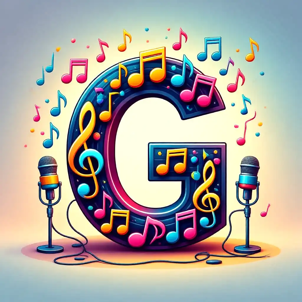 Colored microphones — letter G