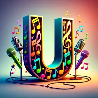 Colored microphones — letter U