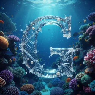 Coral reef — letter G