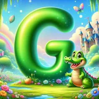 Crocodile 2 — letter G