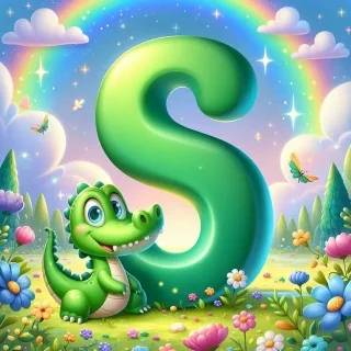 Crocodile 2 — letter S