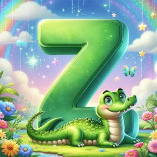 Crocodile 2 — letter Z