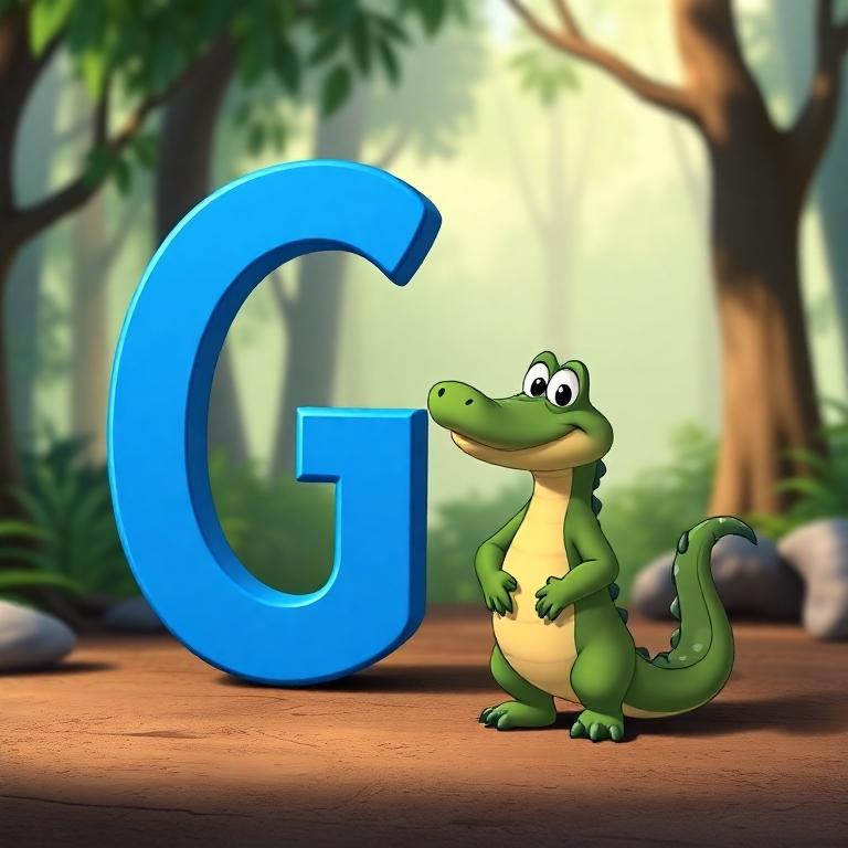 Crocodile — letter G