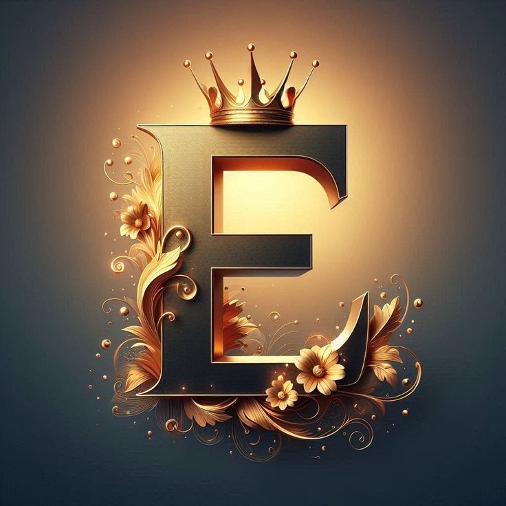 Crown — letter E