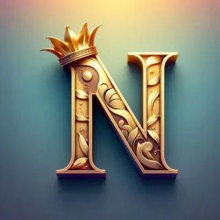 Crown — letter N