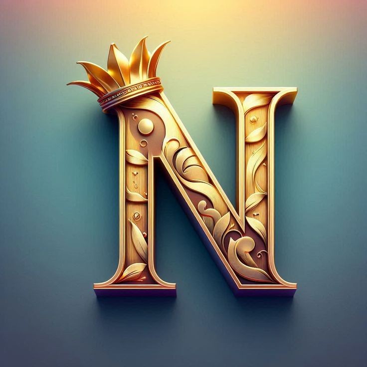 Crown — letter N