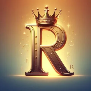 Crown — letter R