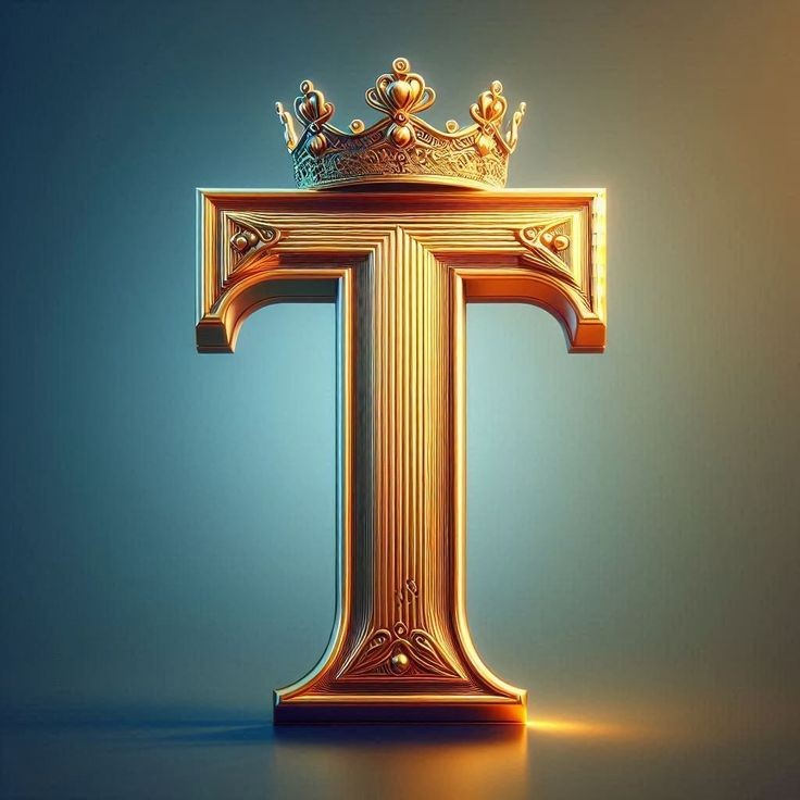 Crown — letter T