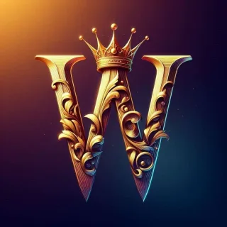 Crown — letter W