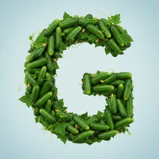 Cucumber — letter G