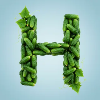 Cucumber — letter H