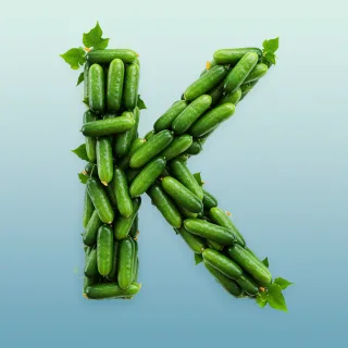 Cucumber — letter K