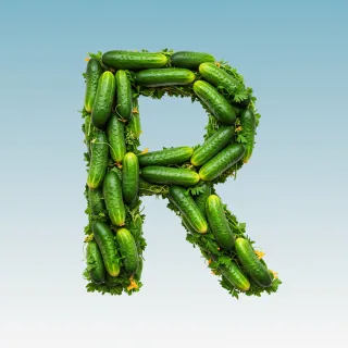 Cucumber — letter R