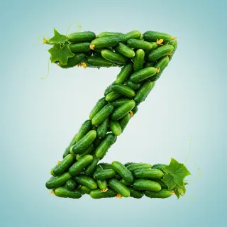 Cucumber — letter Z