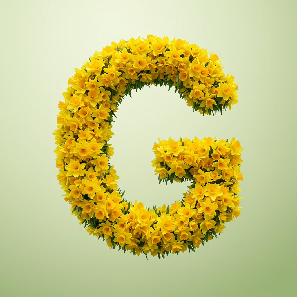 Daffodil 2 — letter G