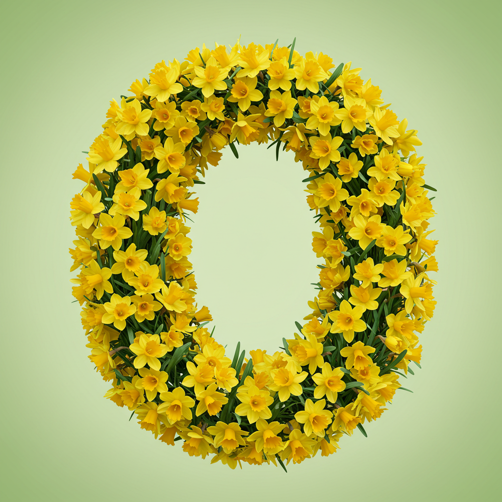 Daffodil 2 — letter O